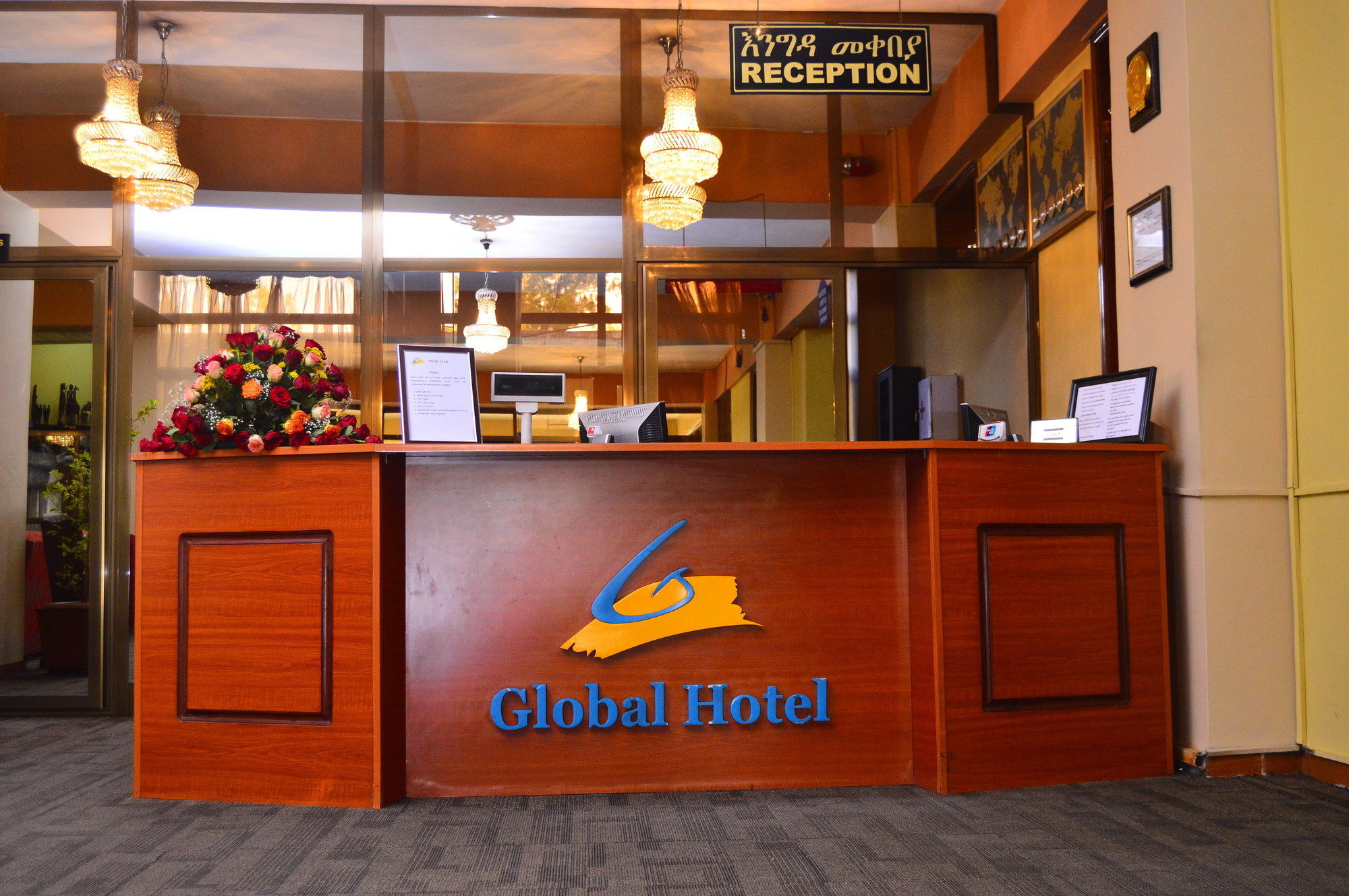 Global Hotel Addis Abeba Esterno foto